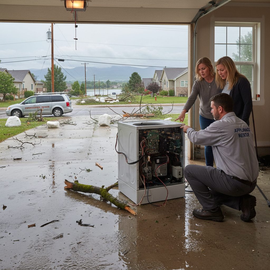Emergency Washer Repair for Hail and Thunderstorm Power Surges Affecting Mission Viejo Residents Near Cherry Creek State Park
